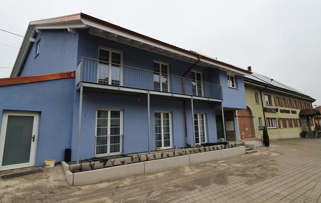 Hotel-Gasthaus Engel Luttingen Лауфенбург Екстериор снимка